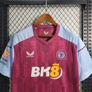 Camisa Aston Villa Home 23/24 Castore Torcedor Masculina