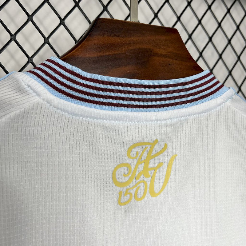Camisa Aston Villa Villa Away 24/25 Castore Torcedor Masculina