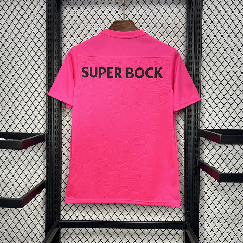 Camisa Sporting Outubro Rosa 24/25 - Nike Torcedor Masculina