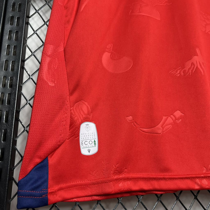 Camisa Osasuna Hime 24/25 - Torcedor Masculina