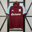 Camisa Aston Villa Home 25/26 Castore Torcedor Masculina - Lançamento