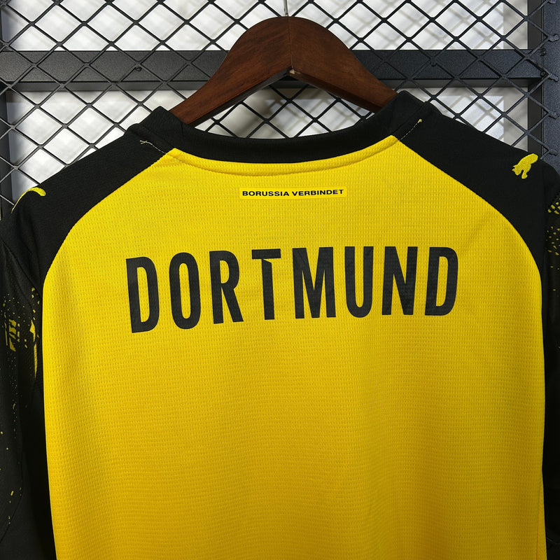 Camisa Borussia Dortmund Home 25/26 - Puma Torcedor Masculina - Lançamento