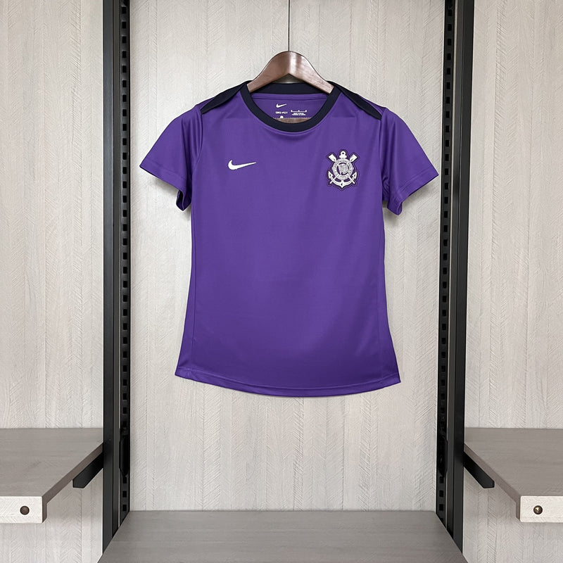 Camisa Corinthians Treino 25/26 - Feminina - Lançamento