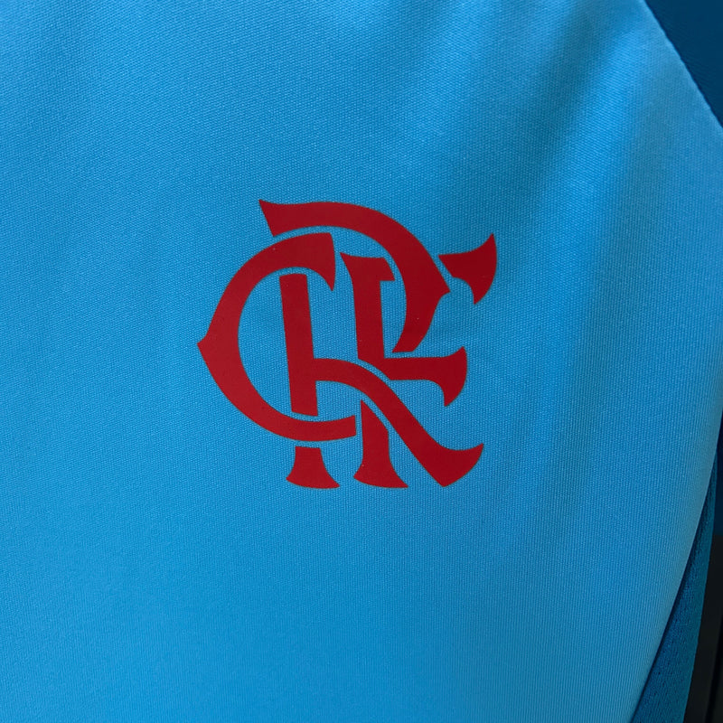 Camisa Flamengo Treino Azul 25/26 - Versão Feminina - Lançamento