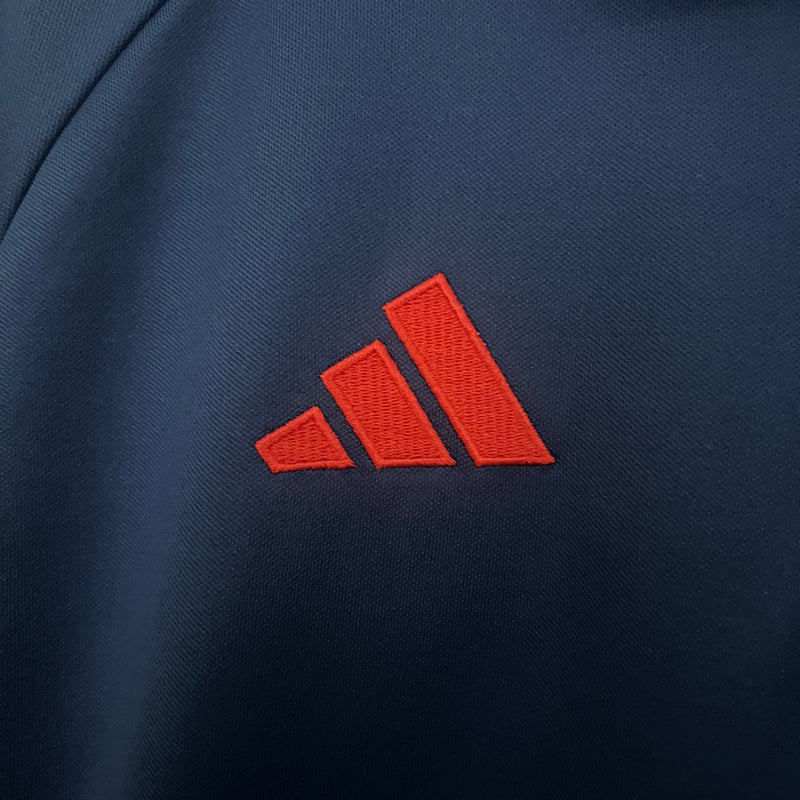 Camisa Flamengo Treino Azul Marinho Polo 25/26 - Versão Torcedor - Lançamento