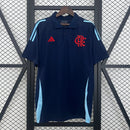 Camisa Flamengo Treino Azul Marinho Polo 25/26 - Versão Torcedor - Lançamento