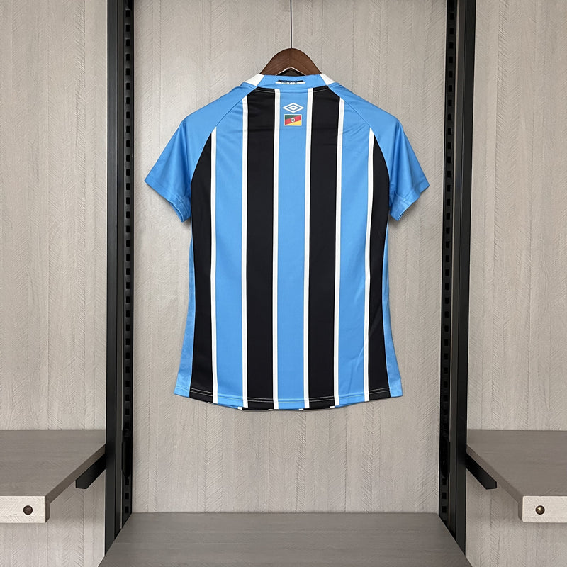Camisa Grêmio Titular 25/26 - Versão Feminina - Lançamento