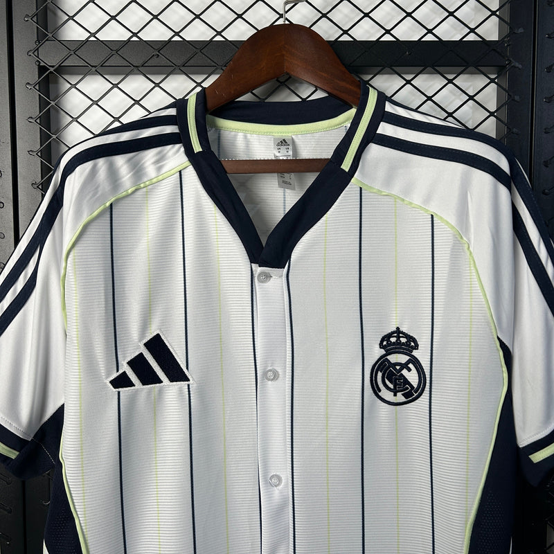 Camisa Real Madrid Passeio MUNDIAL DE CLUBES 2025 - Lançamento