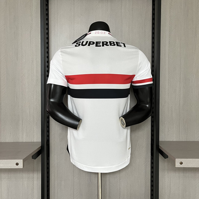 Camisa São Paulo Home 25/26 - Versão Jogador - Lançamento