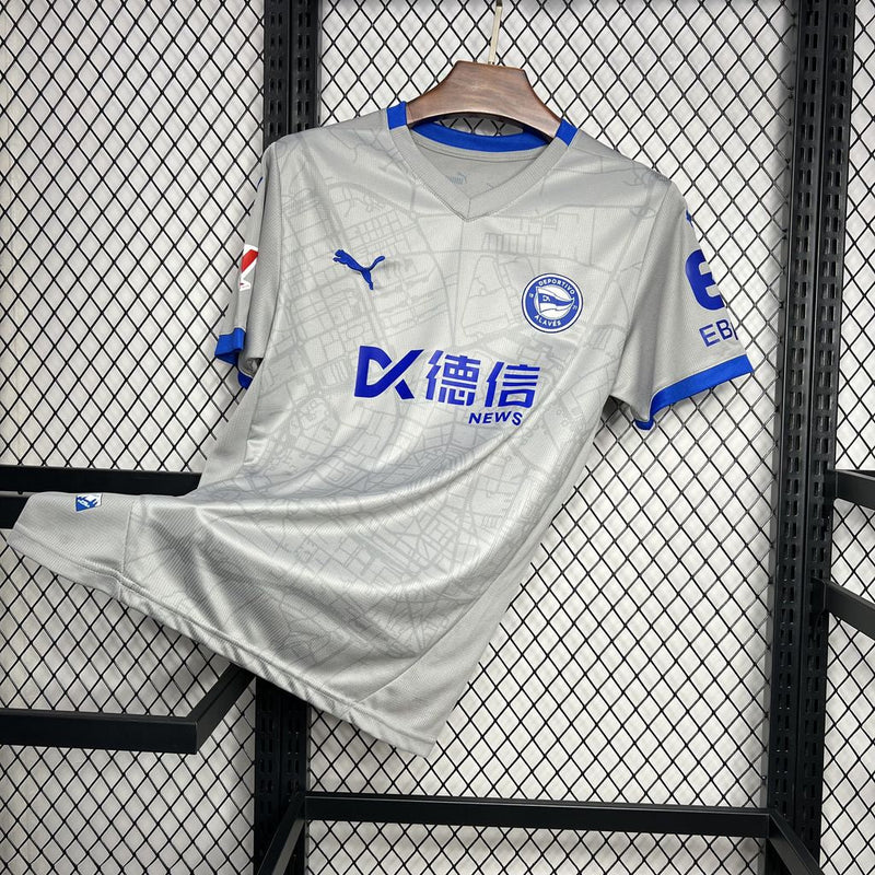 Camisa Alaves Away 24/25 - Torcedor Masculina
