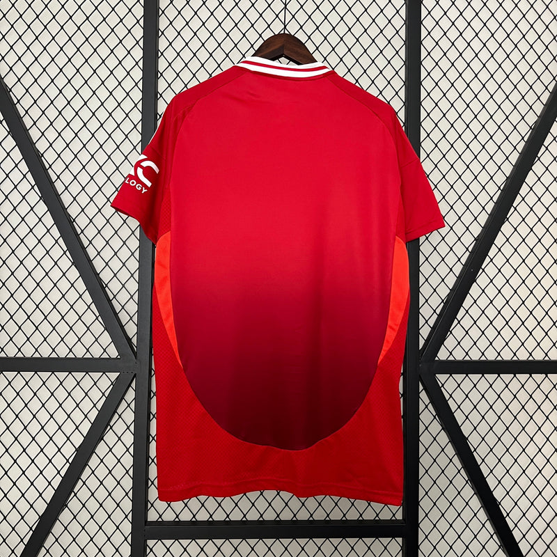 Camisa Manchester United Home 24/25 - Adidas Torcedor Masculina