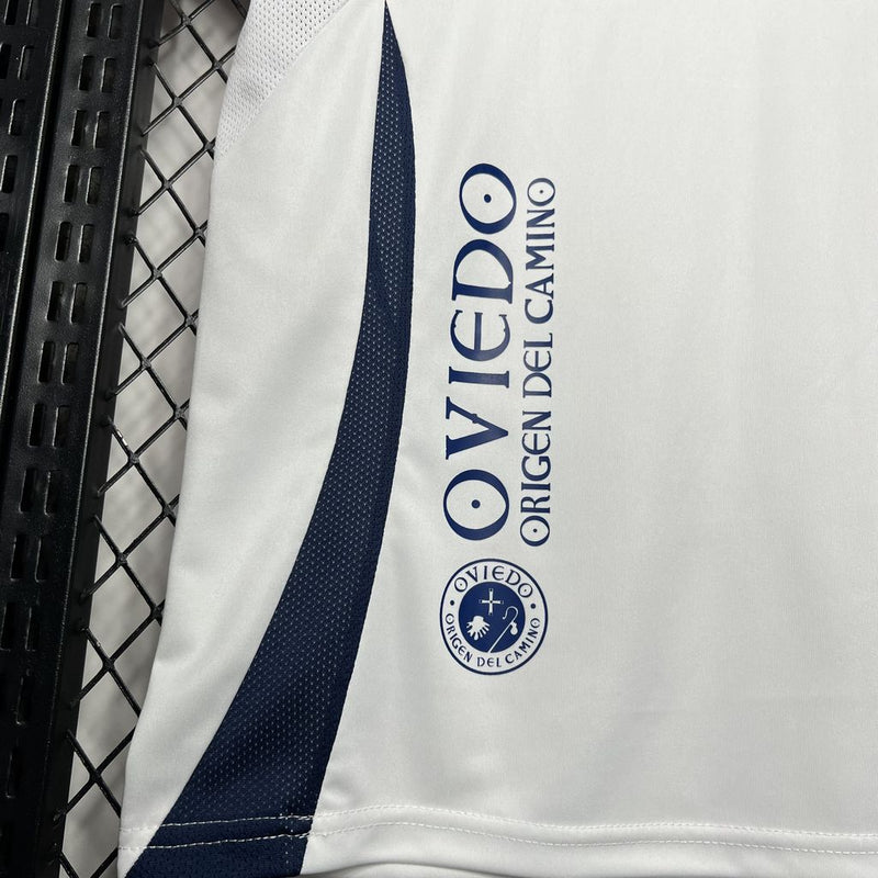 Camisa Real Oviedo Away 24/25 - Adidas Torcedor Masculina