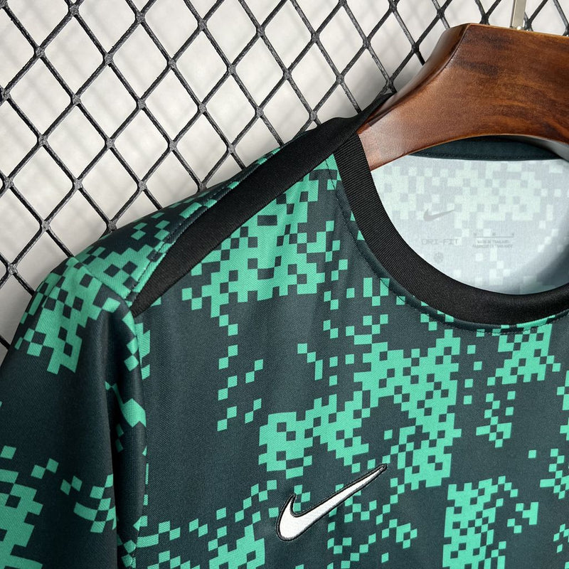 Camisa Sporting Pré-Jogo 24/25 - Nike Torcedor Masculina