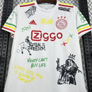 Camisa Ajax Amsterdanlm Bob Marley 40th 25/26 - Versão Torcedor